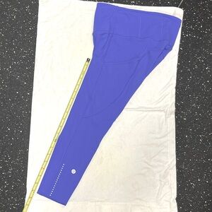 Lululemon fast and free capri size 4